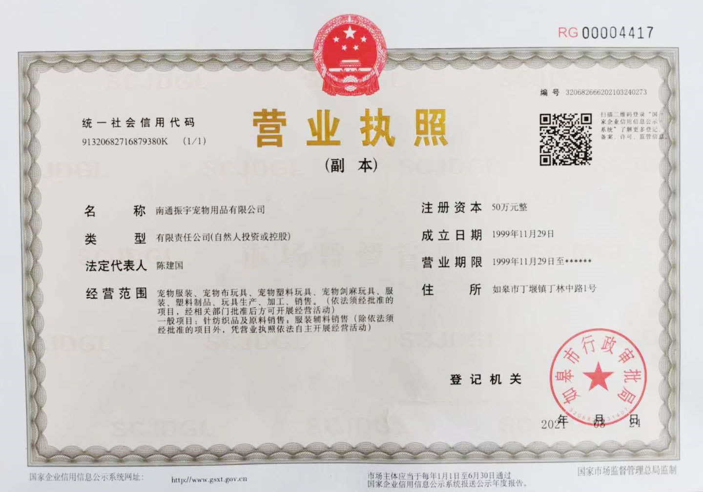 business license